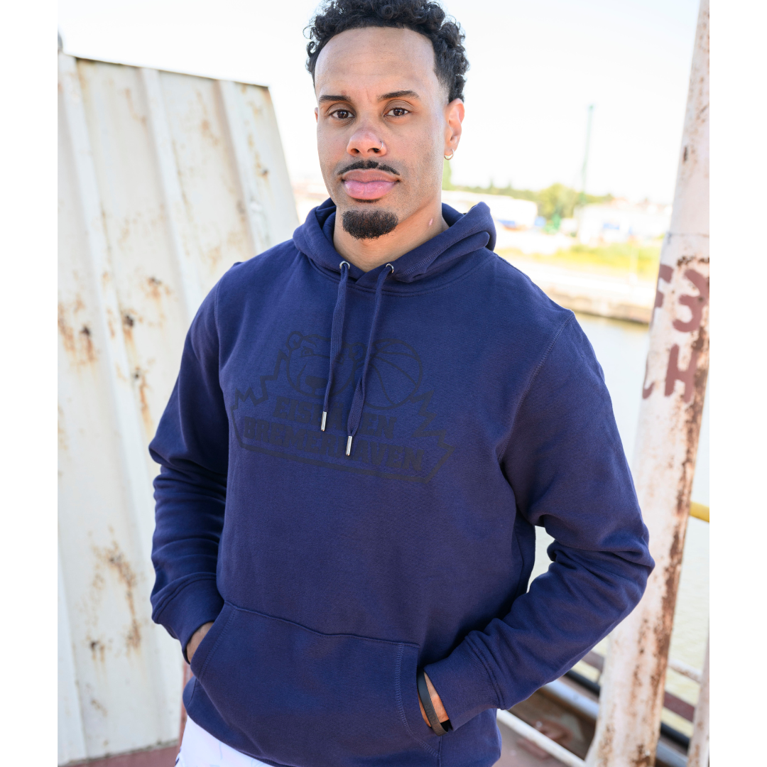 Hoodie "Logo", Ton in Ton