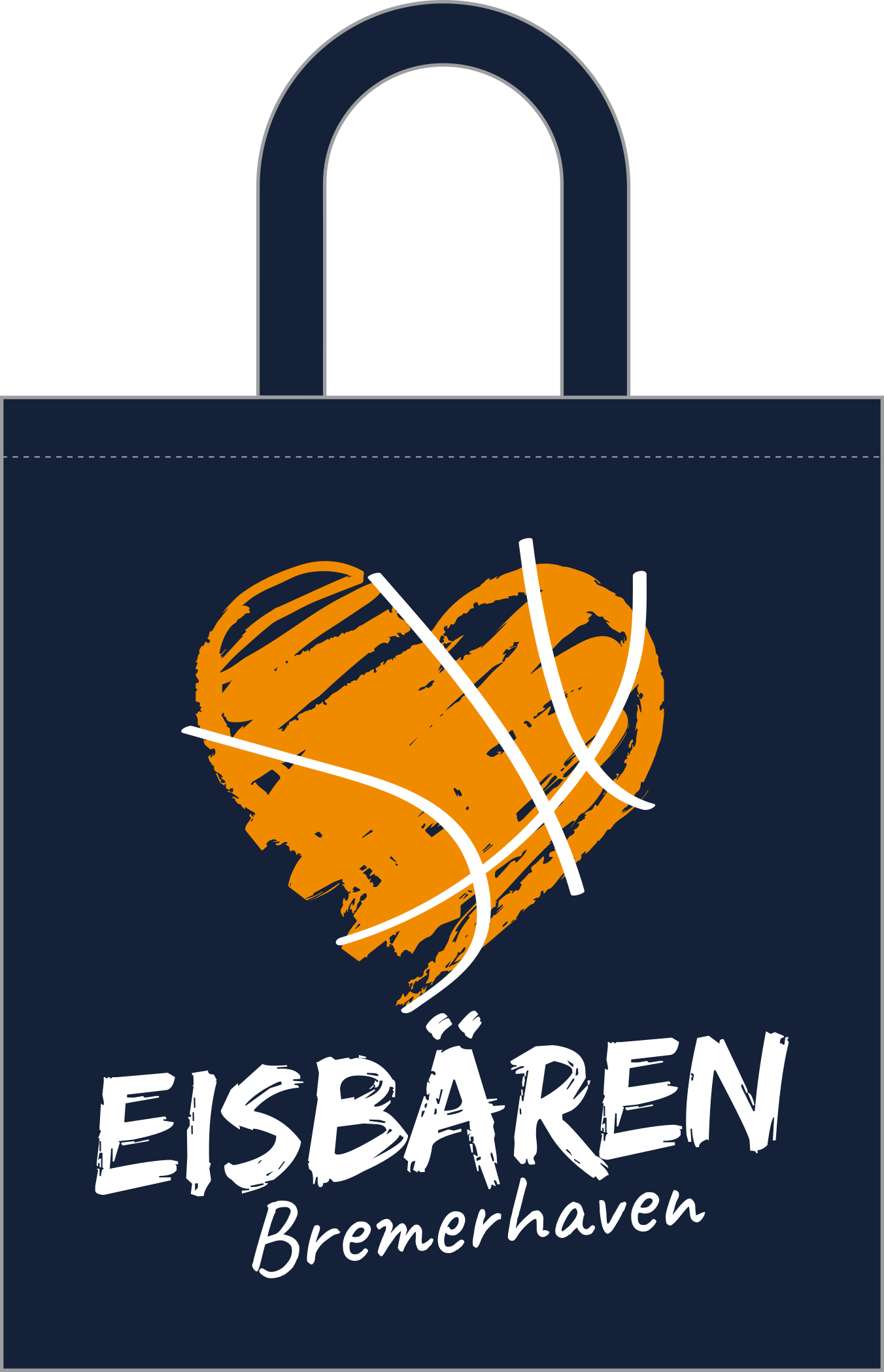Baumwolltasche "Herz"
